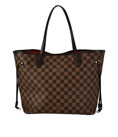 Neverfull MM, £950, Handbags, Brown, Canvas, Front view